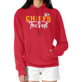 Kansas City Chiefs G-III 4Her by Carl Banks Women's Graphic Fleece Pullover Hoodie - Red discount