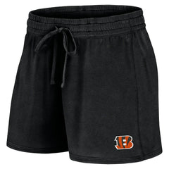 Cincinnati Bengals Women's Start to Finish T-Shirt & Shorts Combo Pack - Black discount