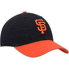 San Francisco Giants Clean Up Adjustable Hat - Black/Orange | 47 brand