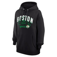 Boston Celtics G-III 4Her by Carl Banks Women's Filigree Logo Pullover Hoodie - Black shop