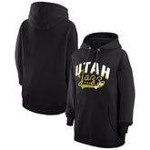 Utah Jazz G-III 4Her by Carl Banks Women's Filigree Logo Pullover Hoodie - Black shop