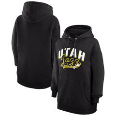 Utah Jazz G-III 4Her by Carl Banks Women's Filigree Logo Pullover Hoodie - Black shop