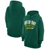Green Bay Packers G-III 4Her by Carl Banks Women's Filigree Logo Pullover Hoodie – Green cheap