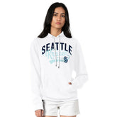 Seattle Kraken G-III 4Her by Carl Banks Women's Filigree Logo Pullover Hoodie – White
