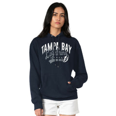 Tampa Bay Lightning G-III 4Her by Carl Banks Women's Filigree Logo Pullover Hoodie – Navy