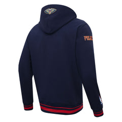 New Orleans Pelicans Pro Standard Script Tail Pullover Hoodie - Navy outlet