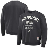 Philadelphia 76ers NBA x Staple Plush Pullover Sweatshirt - Anthracite online