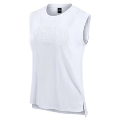 Jacksonville Jaguars Women's Studio Gym Tank Top - White outlet