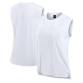 New York Jets Women's Studio Gym Tank Top - White for sale