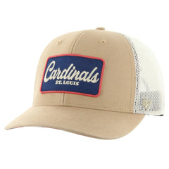 St. Louis Cardinals Glory Daze Trucker Adjustable Hat - Khaki | 47 brand