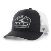 Chicago White Sox Retro Region Patch Trucker Adjustable Hat - Black | 47 brand