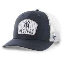 New York Yankees Retro Region Patch Trucker Adjustable Hat - Navy | 47 brand