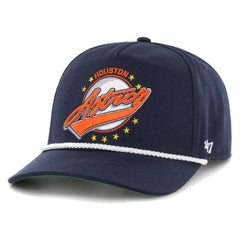 Houston Astros Wax Pack Collection Premier Hitch Adjustable Hat - Navy | 47 brand