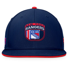 New York Rangers Fanatics 2024 NHL Draft Snapback Hat Navy