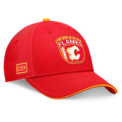 Calgary Flames Fanatics 2024 NHL Draft Flex Hat Red