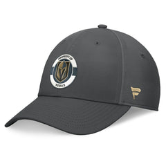 Vegas Golden Knights Fanatics Authentic Pro Training Camp Flex Hat Charcoal