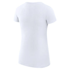 Winnipeg Jets G-III 4Her by Carl Banks Women's Super-Slim Fit Lightweight Filigree Logo T-Shirt – White