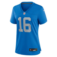 Jared Goff Detroit Lions Women's Alternate Game Jersey - Blue | Nike online
