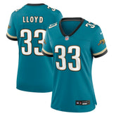 Devin Lloyd Jacksonville Jaguars Women's Prowler Throwback Game Jersey - Teal | Nike discount