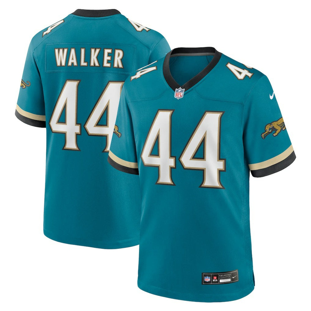Travon Walker Jacksonville Jaguars Prowler Throwback Player Game Jersey - Teal | Nike sale