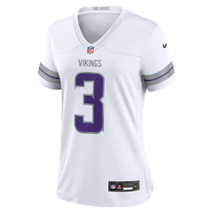 Jordan Addison Minnesota Vikings Women's Alternate Game Player Jersey - White | Nike discount