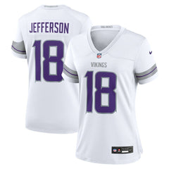 Justin Jefferson Minnesota Vikings Women's Alternate Game Player Jersey - White | Nike sale
