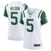 Garrett Wilson New York Jets Women's Classic Alternate Game Jersey - White | Nike online