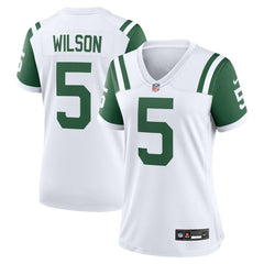 Garrett Wilson New York Jets Women's Classic Alternate Game Jersey - White | Nike online