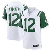 Joe Namath New York Jets Classic Alternate Retired Player Game Jersey - White | Nike online