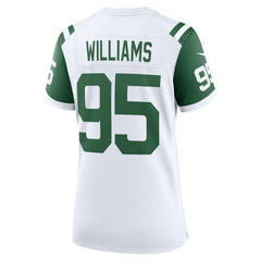 Quinnen Williams New York Jets Women's Classic Alternate Game Jersey - White | Nike cheap