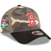 Boston Red Sox Camo Crown A-Frame 9FORTY Adjustable Hat | New Era