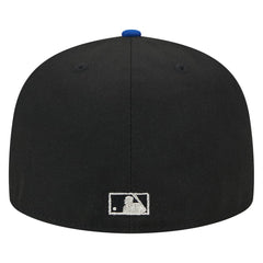 Chicago Cubs Metallic Camo 59FIFTY Fitted Hat - Black | New Era