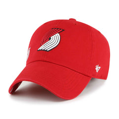 Portland Trail Blazers '47 Women's Confetti Undervisor Clean Up Adjustable Hat - Red | 47 brand shop