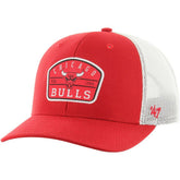 Chicago Bulls '47 Semi Patch Trucker Adjustable Hat - Red | 47 brand shop