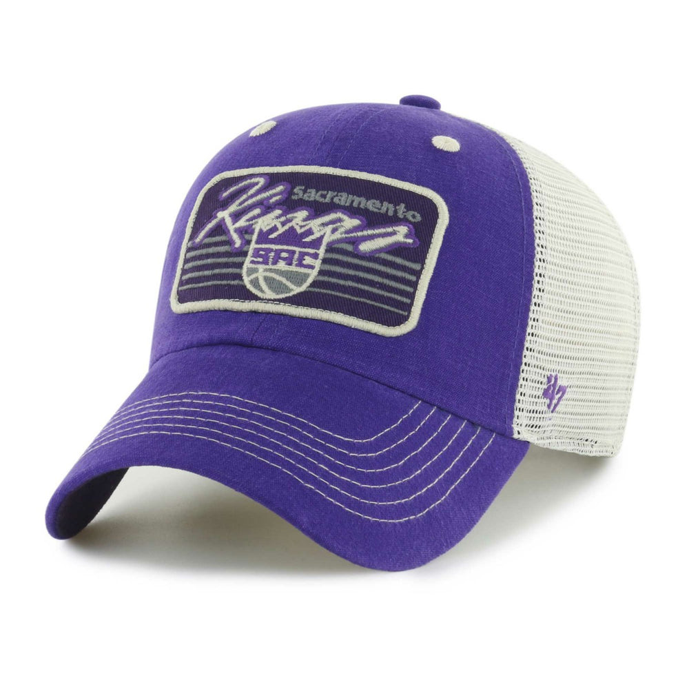 Sacramento Kings '47 Five Point Patch Clean Up Adjustable Hat - Purple | 47 brand outlet