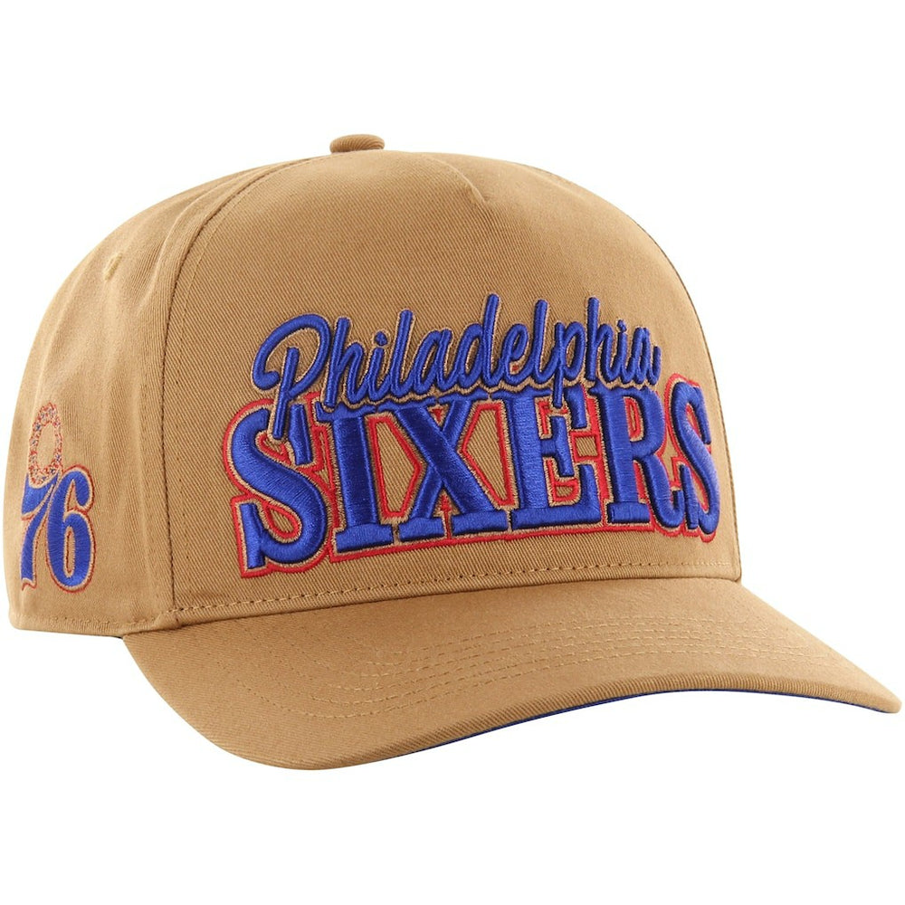 Philadelphia 76ers '47 Barnes Hitch Adjustable Hat - Tan | 47 brand online