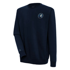 Minnesota Timberwolves Antigua Victory Pullover Sweatshirt - Navy for sale