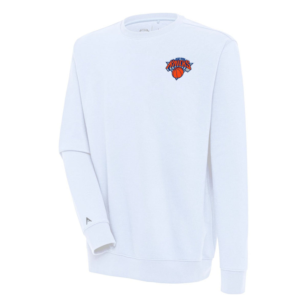New York Knicks Antigua Victory Pullover Sweatshirt - White cheap