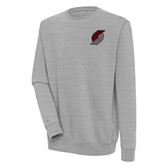 Portland Trail Blazers Antigua Victory Pullover Sweatshirt - Heather Gray cheap