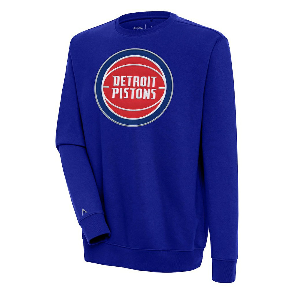 Detroit Pistons Antigua Victory Pullover Sweatshirt sale - Blue sale