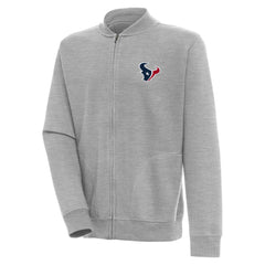 Houston Texans Antigua Victory Full-Zip Jacket - Heather Gray outlet