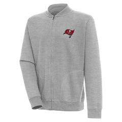 Tampa Bay Buccaneers Antigua Victory Full-Zip Jacket - Heather Gray for sale