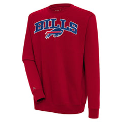 Buffalo Bills Antigua Victory Chenille Pullover Sweatshirt - Red online