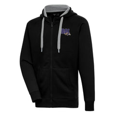 Baltimore Ravens Antigua Victory Full-Zip Hoodie - Black for sale