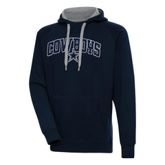 Dallas Cowboys Antigua Victory Pullover Hoodie - Navy outlet