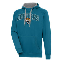 Jacksonville Jaguars Antigua Victory Pullover Hoodie - Teal sale