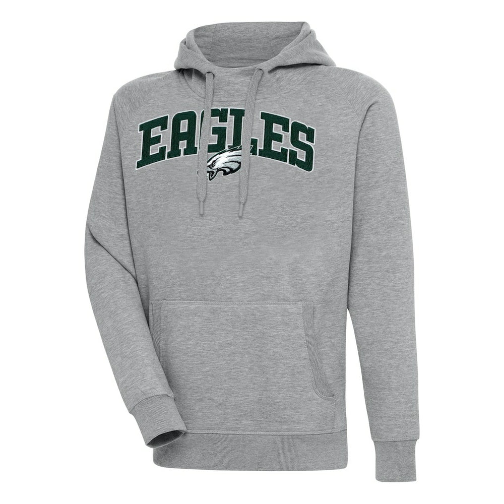 Philadelphia Eagles Antigua Victory Pullover Hoodie - Heather Gray outlet
