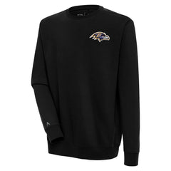 Baltimore Ravens Antigua Victory Pullover Sweatshirt - Black outlet