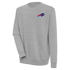 Buffalo Bills Antigua Victory Pullover Sweatshirt - Heather Gray outlet