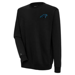 Carolina Panthers Antigua Victory Pullover Sweatshirt - Black cheap